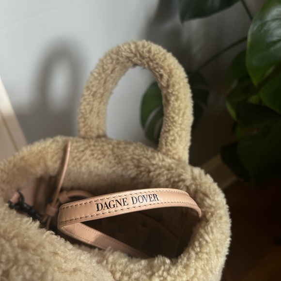 Dagne Dover Petite Shearling Tote - Picture 5 of 9